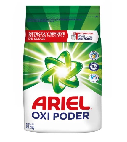 DETERGENTE ARIEL REGUL X 2000 GR