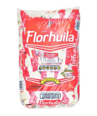 ARROZ FLOR HUILA REGULAR X 500 GR