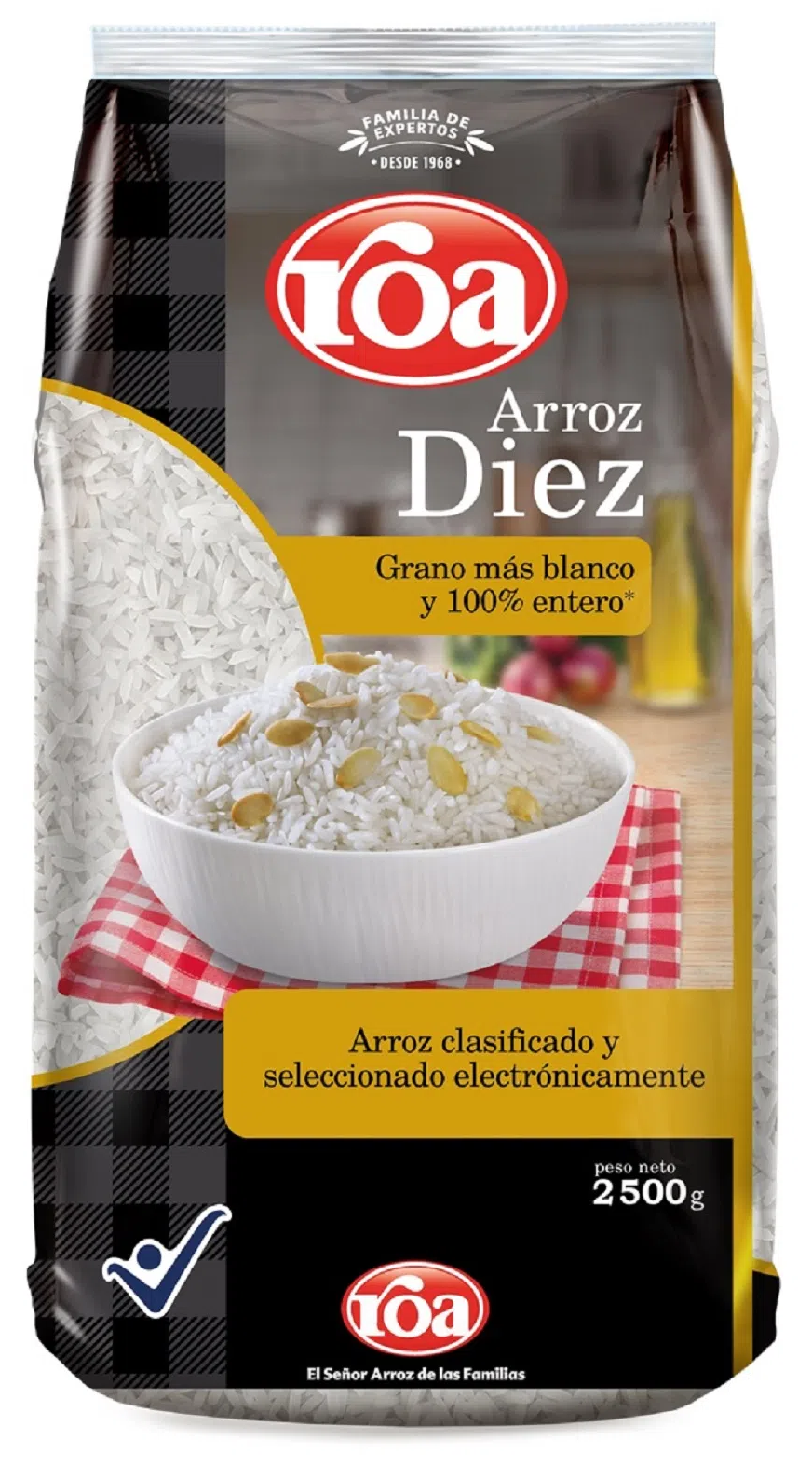 ARROZ ROA DIEZ X 2500 GR
