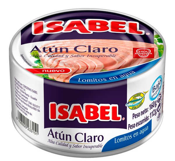 ATUN ISABEL LOMO AGUA X 142 GR