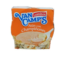ATUN VAN CAMPS CHAMPIÑONES X 150 GR