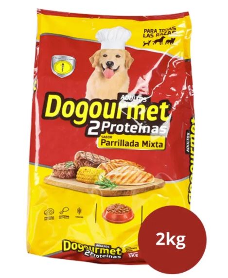 CONC DOGOURMET X 2000 GR PARRILLADA MIXTA
