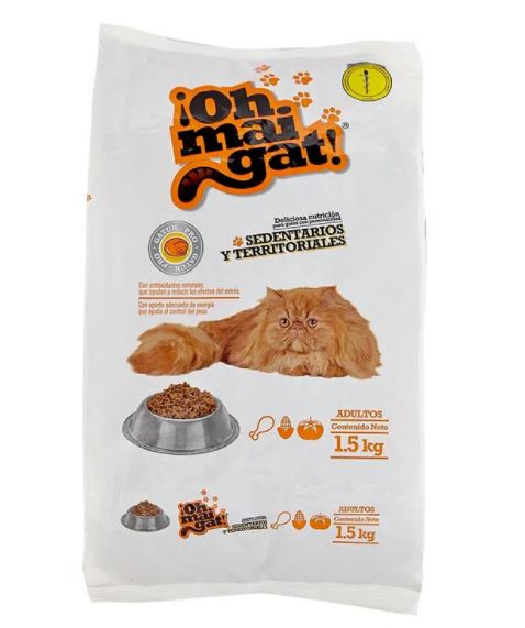 CONC OHMAIGAT SEDENTARIOS X 1500 GR