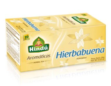 AROMATICA HINDU X 20 SB 18 GR HIERBABUENA