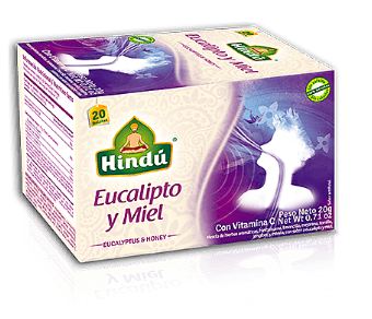 INFUSION SALUDABLE HINDU X 20 SB 20 GR EUCALIPTO MIEL