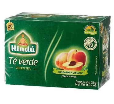 TE VERDE HINDU X 20 SB 26 GR PIEL DE UVA