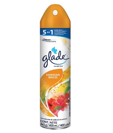 AMBIENTADOR GLADE SPRAY X 400 ML HAWAIIAN