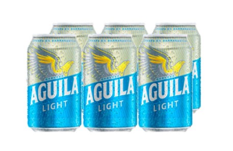 CERVEZA  AGUILA LIGHT X 330 ML LATA
