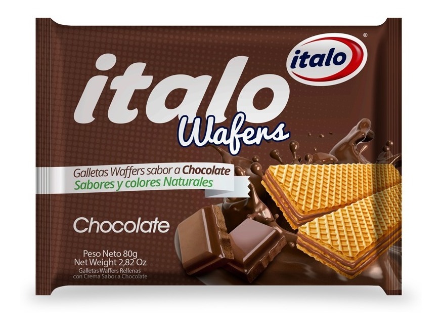 GALLETA ITALO WAFER MINITACO X 70 GR CHOCOLATE