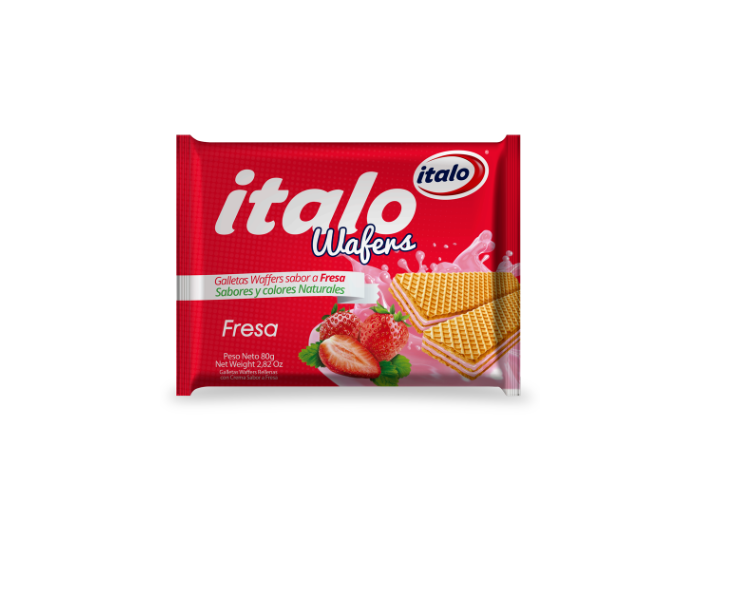 GALLETA ITALO WAFER MINITACO X 70 GR COCO