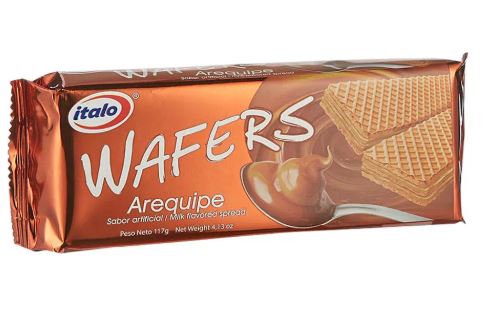 GALLETA ITALO WAFER X 117 GR AREQUIPE