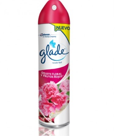AMBIENTADOR GLADE SPRAY X 275 ML FLORAL FRUTO ROJO