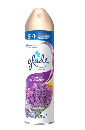 AMBIENTADOR GLADE SPRAY X 275 ML LAVANDA