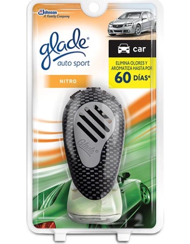 AMBIENTADOR GLADE AUTO SPORT APTO X 7CM NITRO