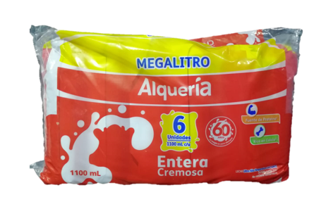 LECHE ALQUERIA ORIGINAL X 1100 ML