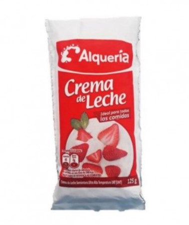 CREMA LECHE ALQUERIA X 125 ML