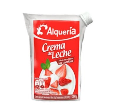 CREMA LECHE ALQUERIA X 180 ML