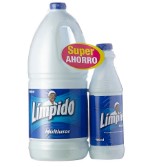 LIMPIDO BLANQUITA X 1800 ML + 460 ML REGULAR