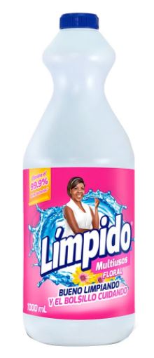 LIMPIDO BLANQUITA X 1000/930 ML FLORAL