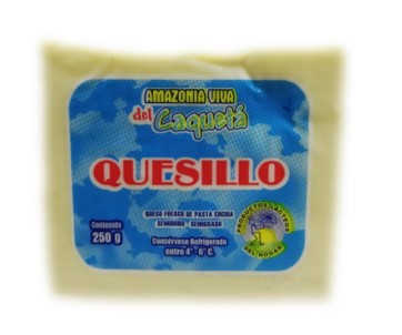 QUESILLO ENTERO LACTEOS HOGAR X 250 GR