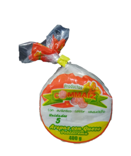 AREPA COMMAIZ QUESO DOBLE CREMA X 400 GR 5U