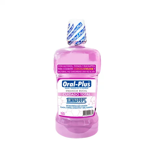 ENJUAGUE ORAL PLUS X 1000 CUIDADO TOTAL NA*