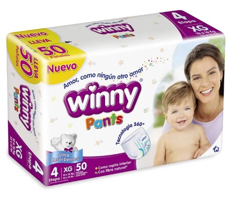 PAÑAL WINNY PANTS ET 4X50 U
