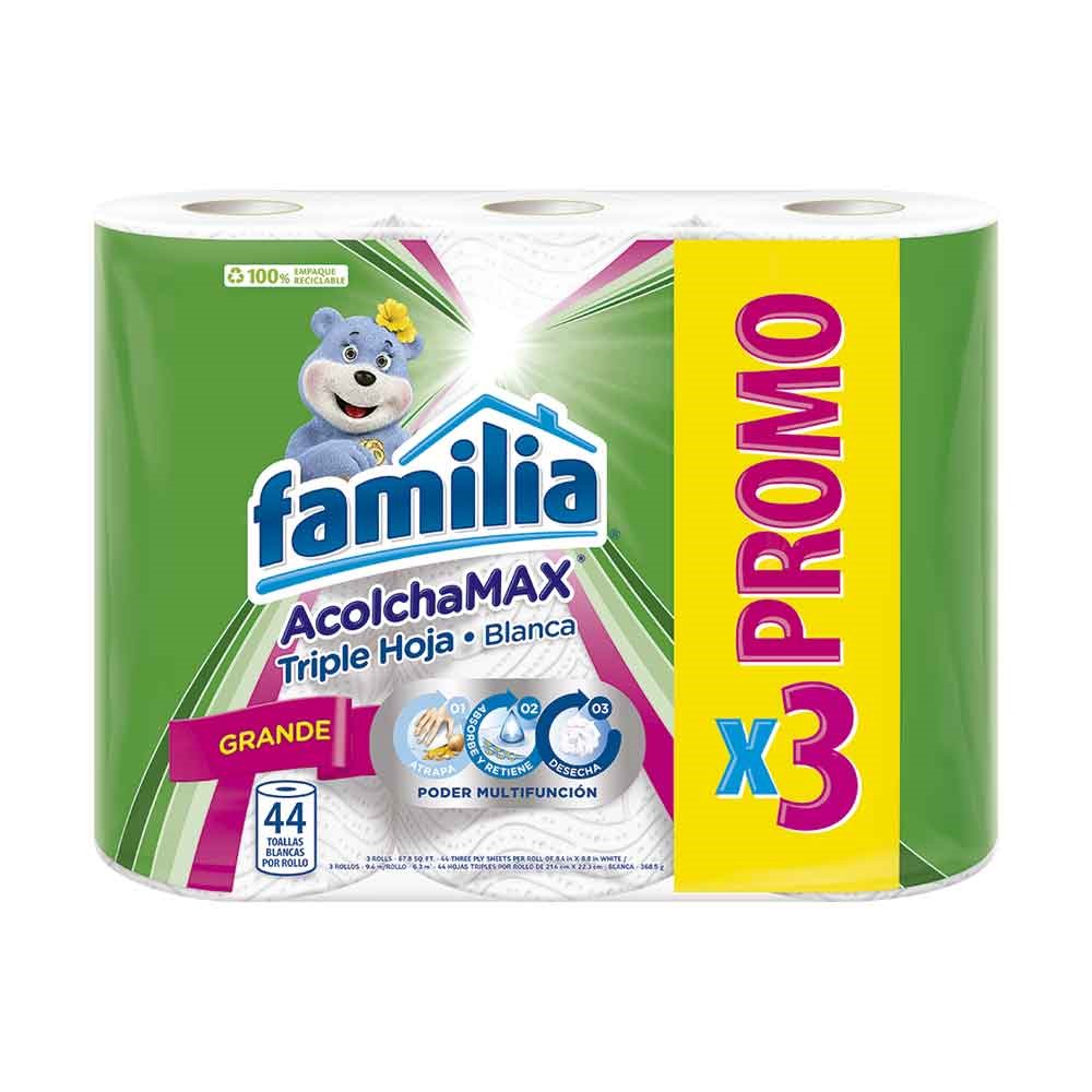 TOALLAS COCINA FAMILIA GRANDE 3X44HJS