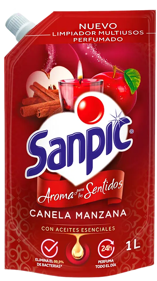 LIMPIADOR SANPIC X 1000 ML CANELA MANZAN
