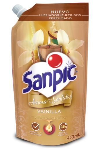 LIMPIADOR SANPIC X 450 ML VAINILLA
