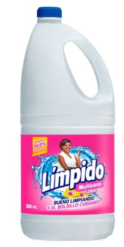LIMPIDO BLANQUITA X 1800 ML FLORAL 	
