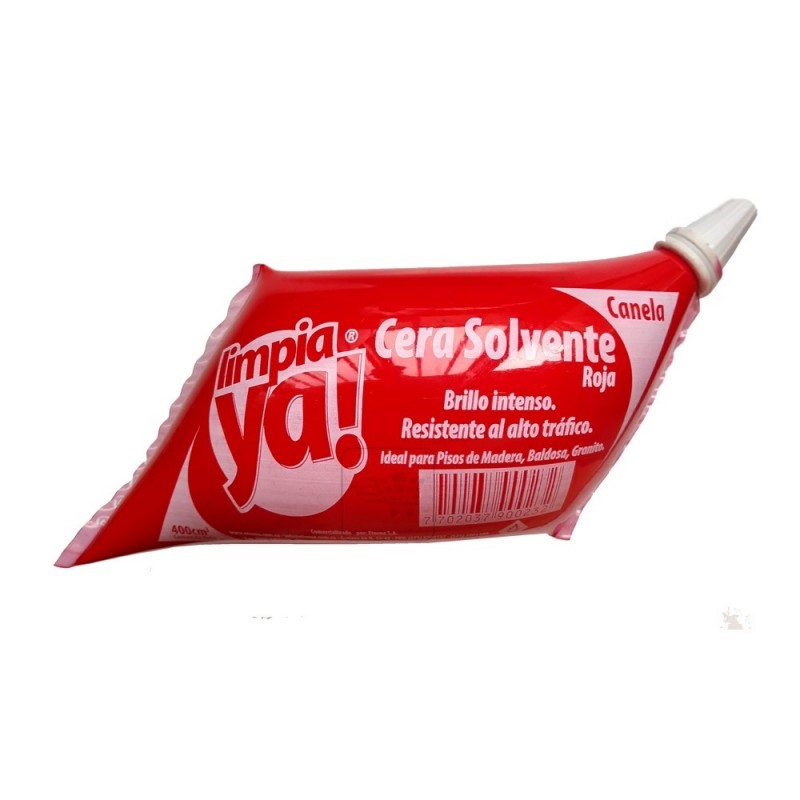 CERA LIMPIA YA X 400 GR ROJA