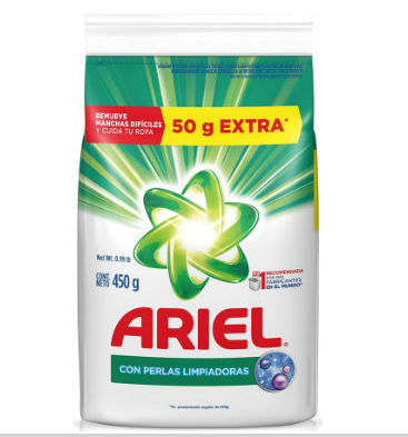 DETERGENTE ARIEL REGUL X 450 GR