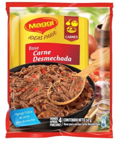 CREMA MAGGI X 50 GR BASE CARNE DESMECHADA