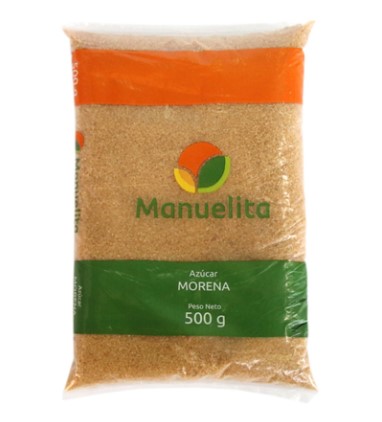 AZUCAR MANUELITA MORENA X 500 G