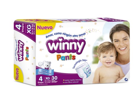 PAÑAL WINNY PANTS ET 4 X 30 U