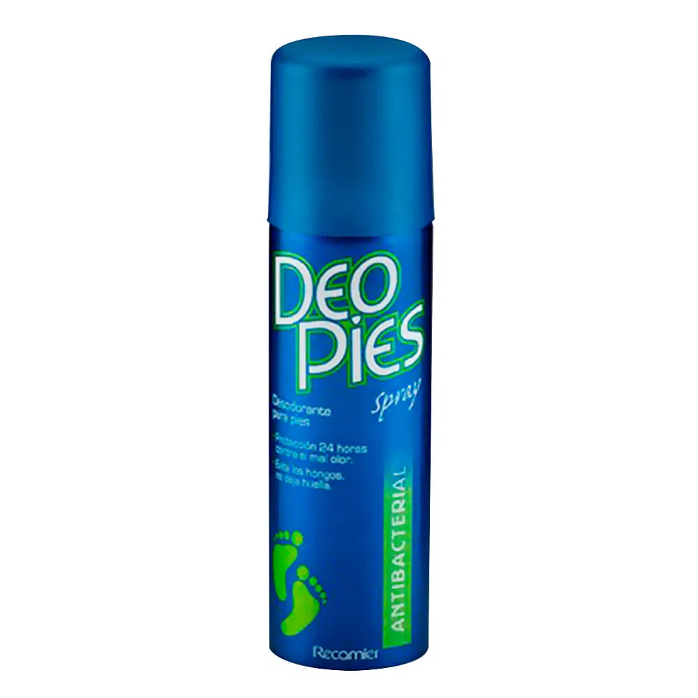 DESS DEO PIES X 180 ML SPRAY MEN AZUL/ GRIS