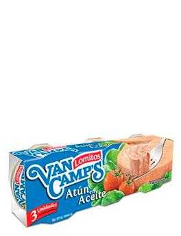 ATUN VAN CAMPS LOMO ACEITE 3X240GR