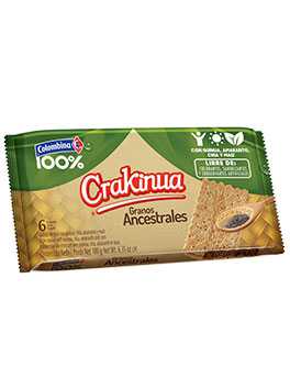 GALLETA CRAKEÑAS ANCESTRALES X 6U