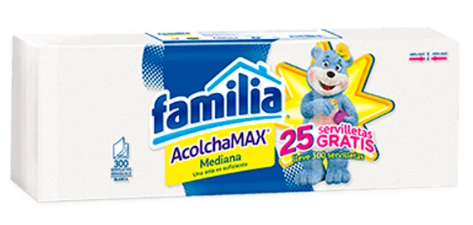 SERVILLETA FAMILIA  X 300 U