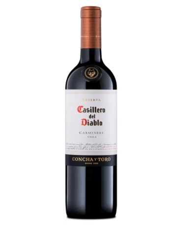 VINO CASILLERO DEL DIABLO SECO X 750 ML - CARBENET SAUVIGNON
