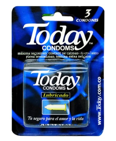 PRESERVATIVO TODAY X 3 UND LUBRICADO