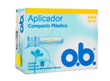 TAMPON OB X 8 U MEDIO
