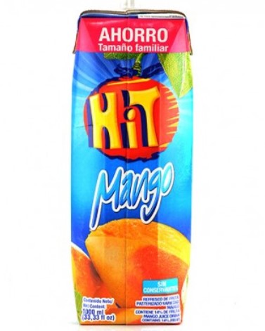 JUGO HIT CJ X 1000 ML MANGO