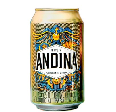 CERVEZA ANDINA X 330/310 ML LATA DORAD