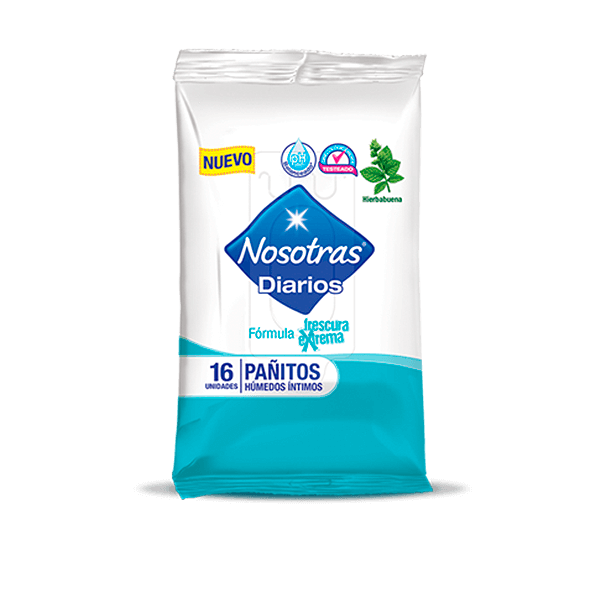 PAÑITOS HUM INTIMOS NOSOTRAS FRESCU EXTREMA X 16 U