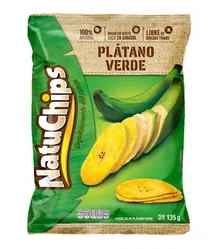 PASABOCA NATUCHIPS X 135 GR VERDE