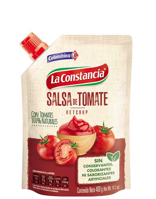 SALSA TOMATE CONSTANCIA X 400 GR