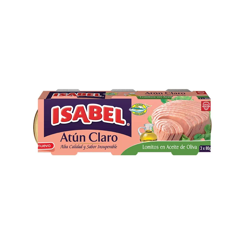ATUN ISABEL CLARO OLIVA X 3U
