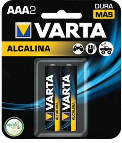 PILA VARTA ALKALINA AAA TARJETA